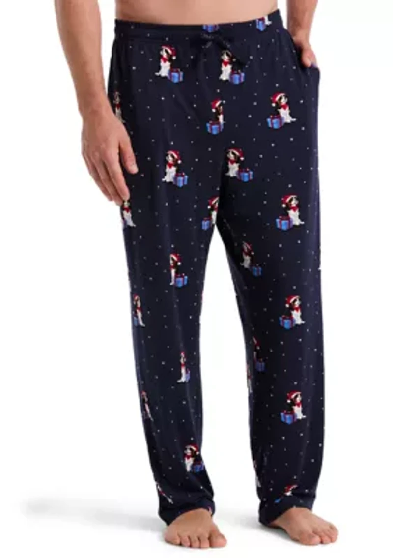 Men's King Charles Printed Deluxe Touch Pajama Pants