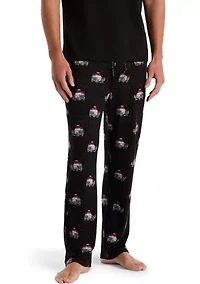 Men's Holiday Car Printed Deluxe Touch Pajama Pants