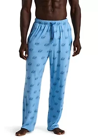 Men's Soft Touch Patterned Jersey Sleep Pants