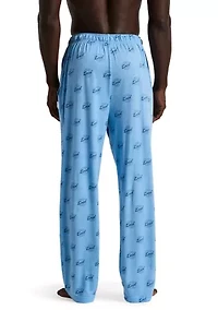 Men's Soft Touch Patterned Jersey Sleep Pants