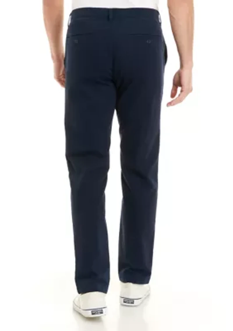 Men's Flat Front Twill Pants