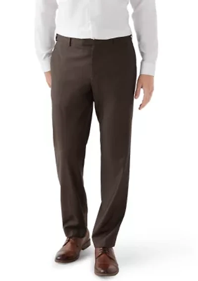 Men's Full Fashion Bengaline Crosshatch Pants