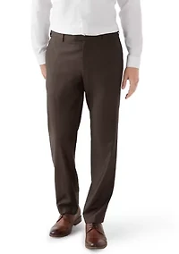 Men's Full Fashion Bengaline Crosshatch Pants