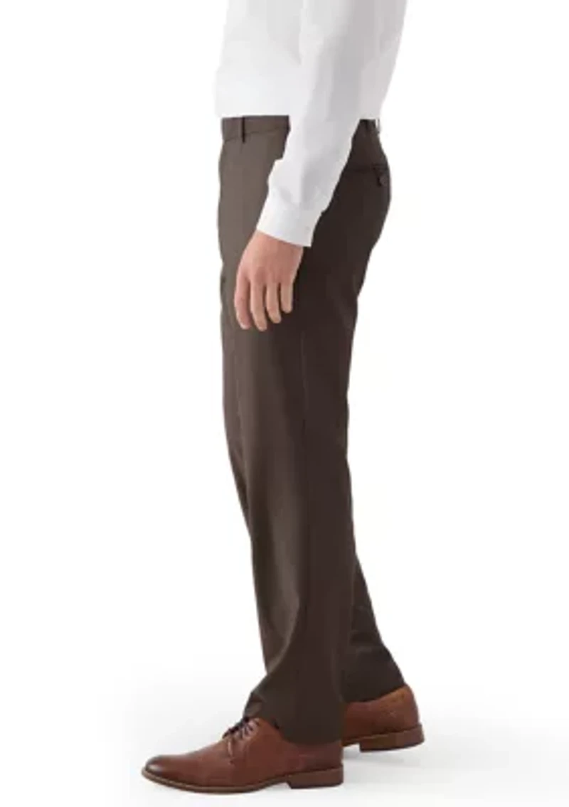 Men's Full Fashion Bengaline Crosshatch Pants