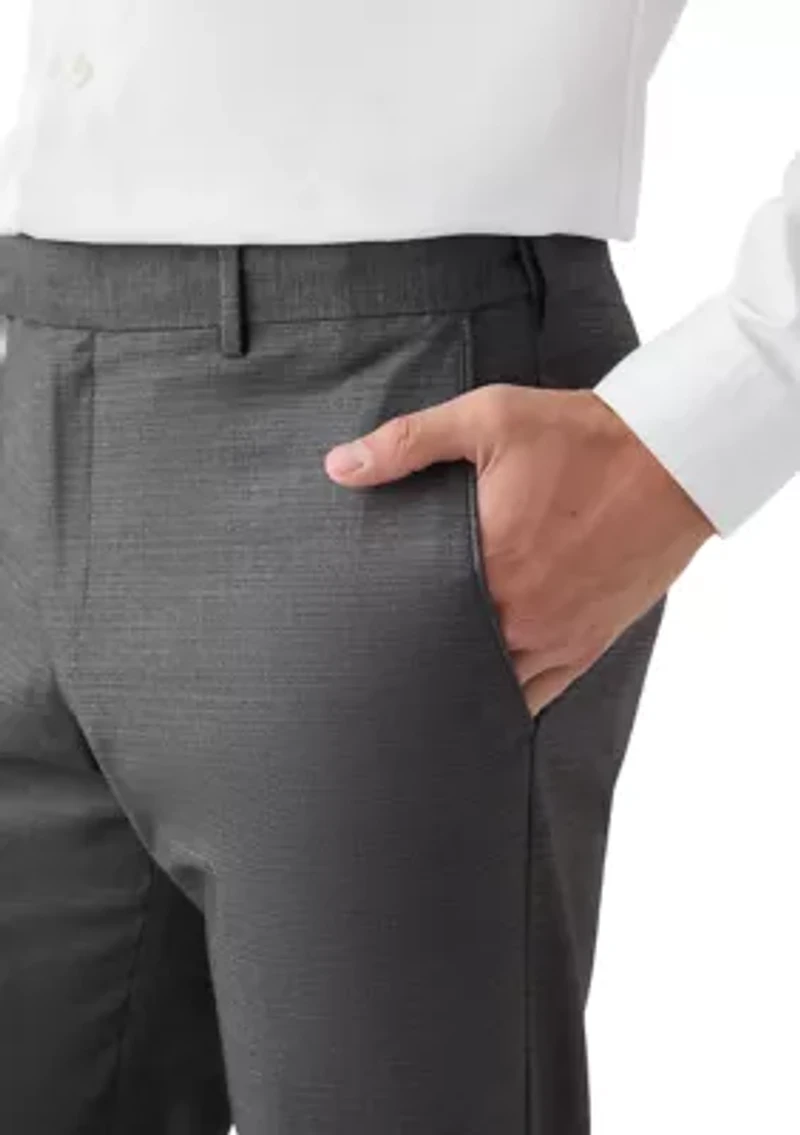 Men's Full Fashion Bengaline Crosshatch Pants