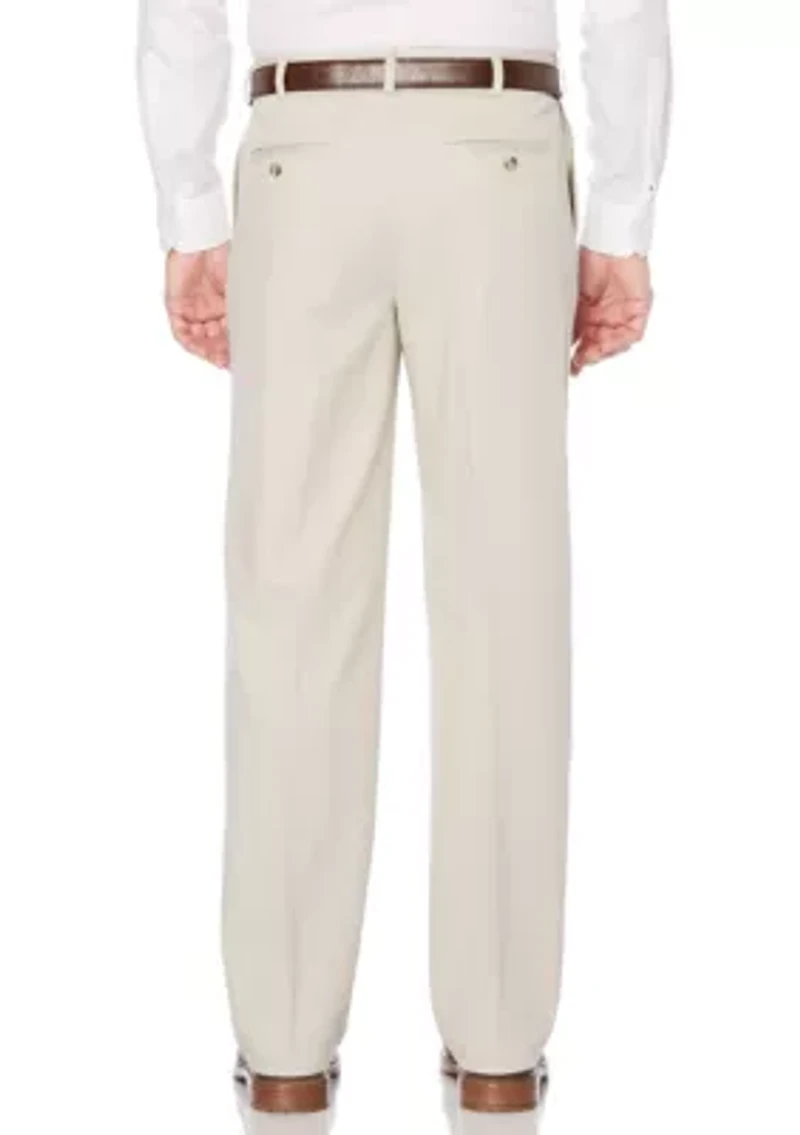 Pleated Stretch Ultimate Performance Chino Pants