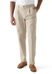 Straight Fit Khaki Pants
