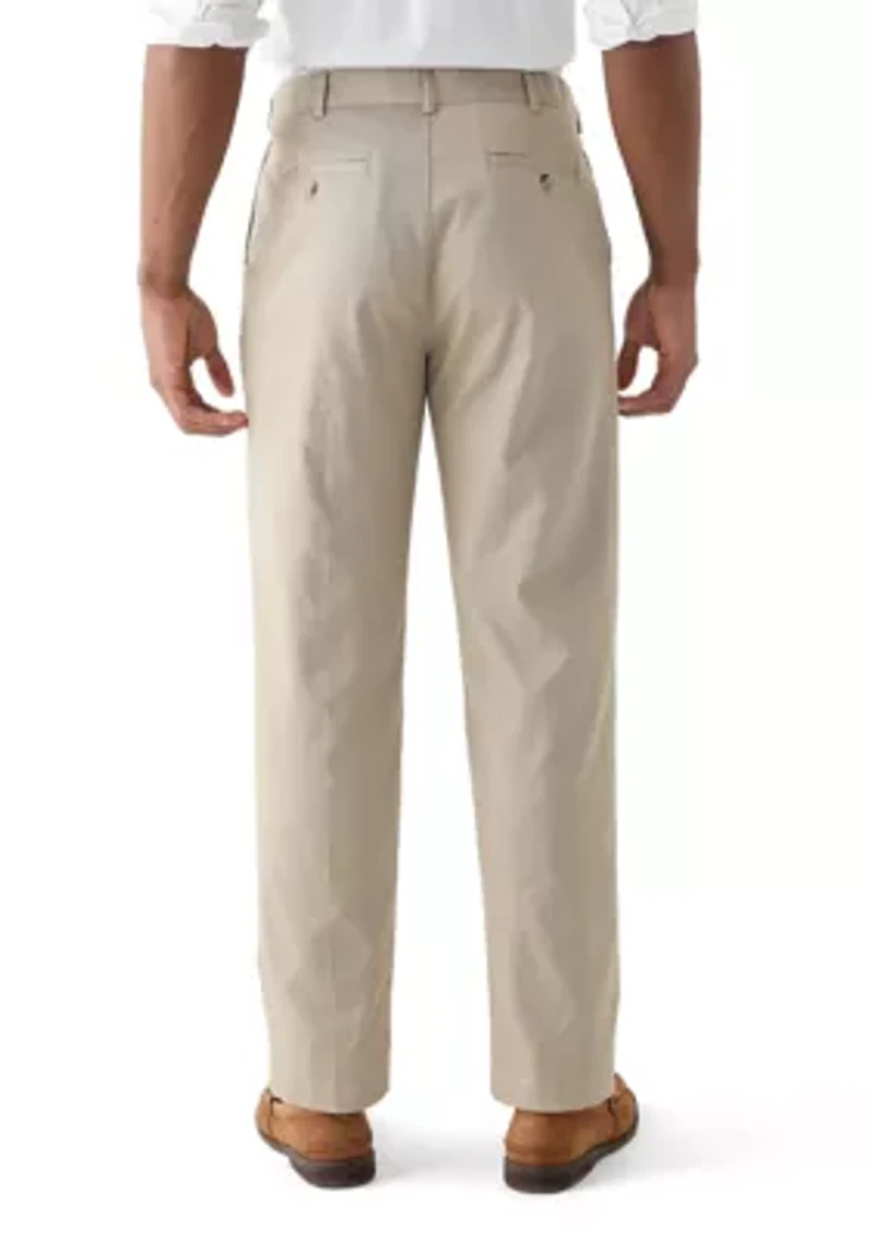 Straight Fit Khaki Pants