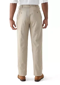 Straight Fit Khaki Pants