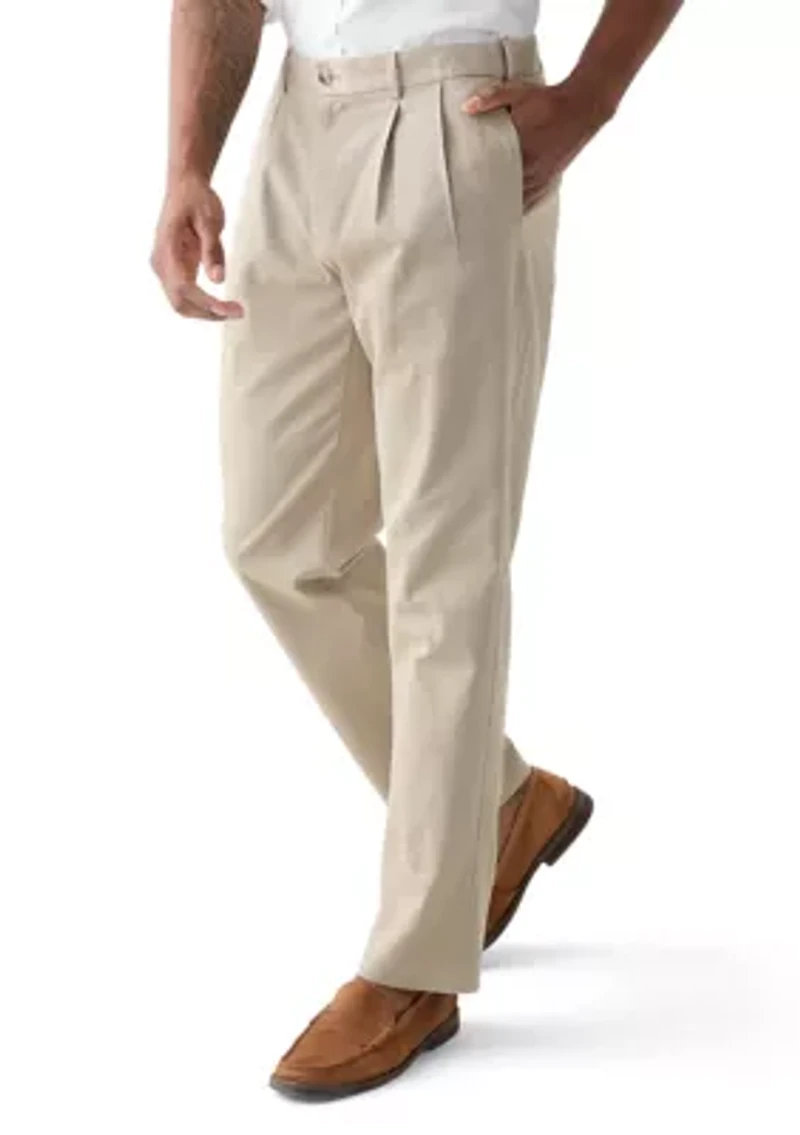 Straight Fit Khaki Pants