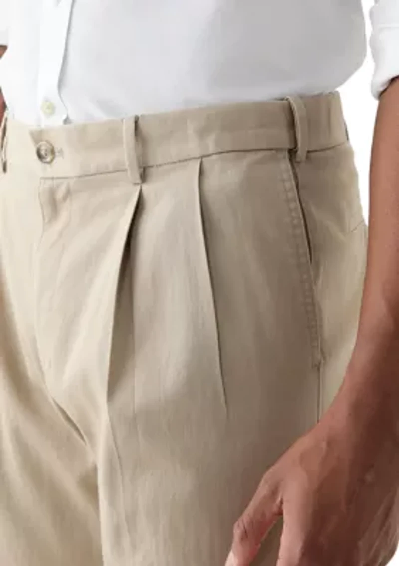 Straight Fit Khaki Pants