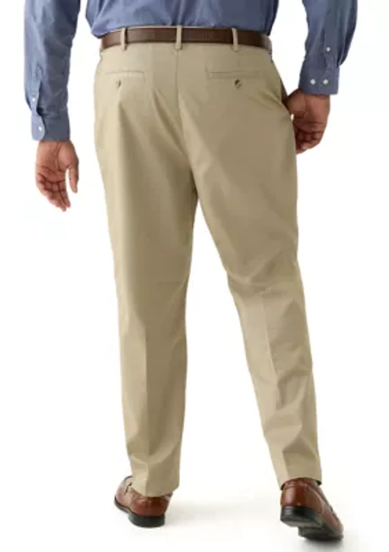 Big & Tall Pleated Pants