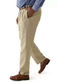 Big & Tall Pleated Pants