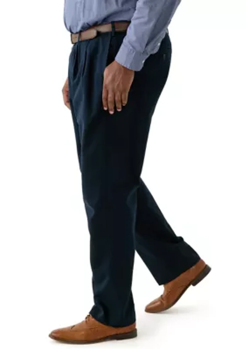 Big & Tall Pleated Pants