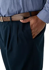 Big & Tall Pleated Pants