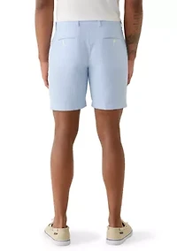 Men's 8" Motion Flat Front Shorts