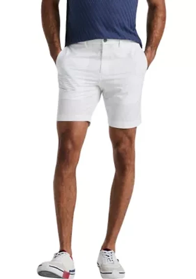 Technical Flat Front 8" Golf Shorts