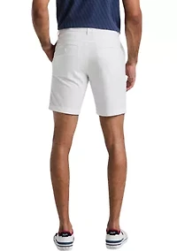 Technical Flat Front 8" Golf Shorts