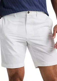 Technical Flat Front 8" Golf Shorts