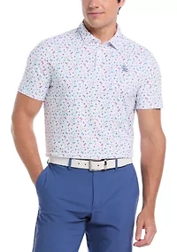 Men's 19th Hole Sake-Tini Golf Polo Shirt