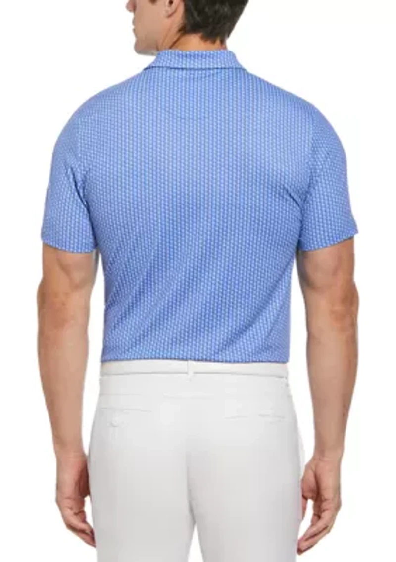 Allover Pete Print Golf Polo Shirt