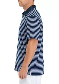 Men's Fashion Printed Polo Shirt