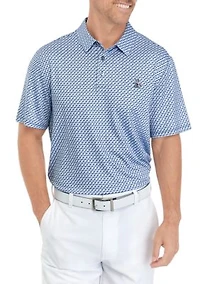 Men's Retro Wave Polo Shirt