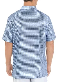Men's Retro Wave Polo Shirt