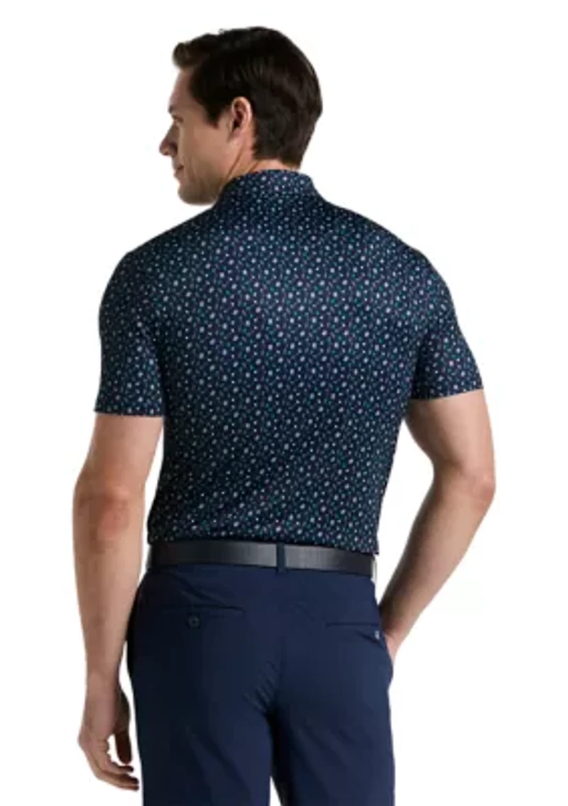 Augusta Menu Print Golf Polo Shirt