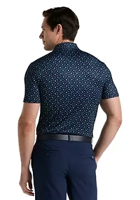 Augusta Menu Print Golf Polo Shirt