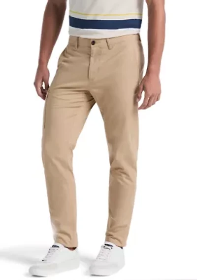 Cotton Herringbone Cargo Panta