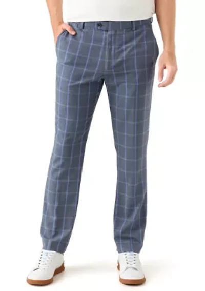 Men's Slim Fit Kensington Plaid Pants