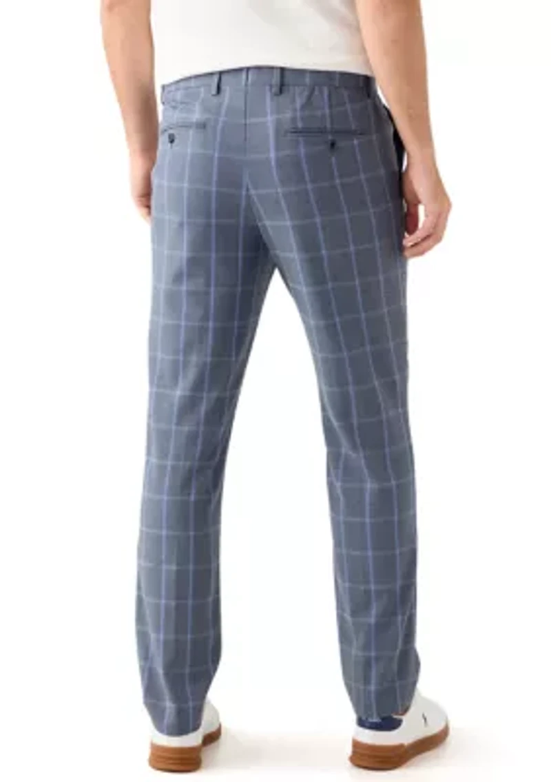 Men's Slim Fit Kensington Plaid Pants