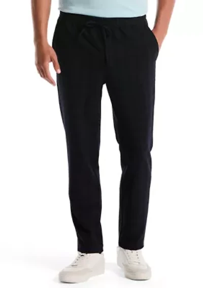 Men's Plaid Seersucker Harrington Pants