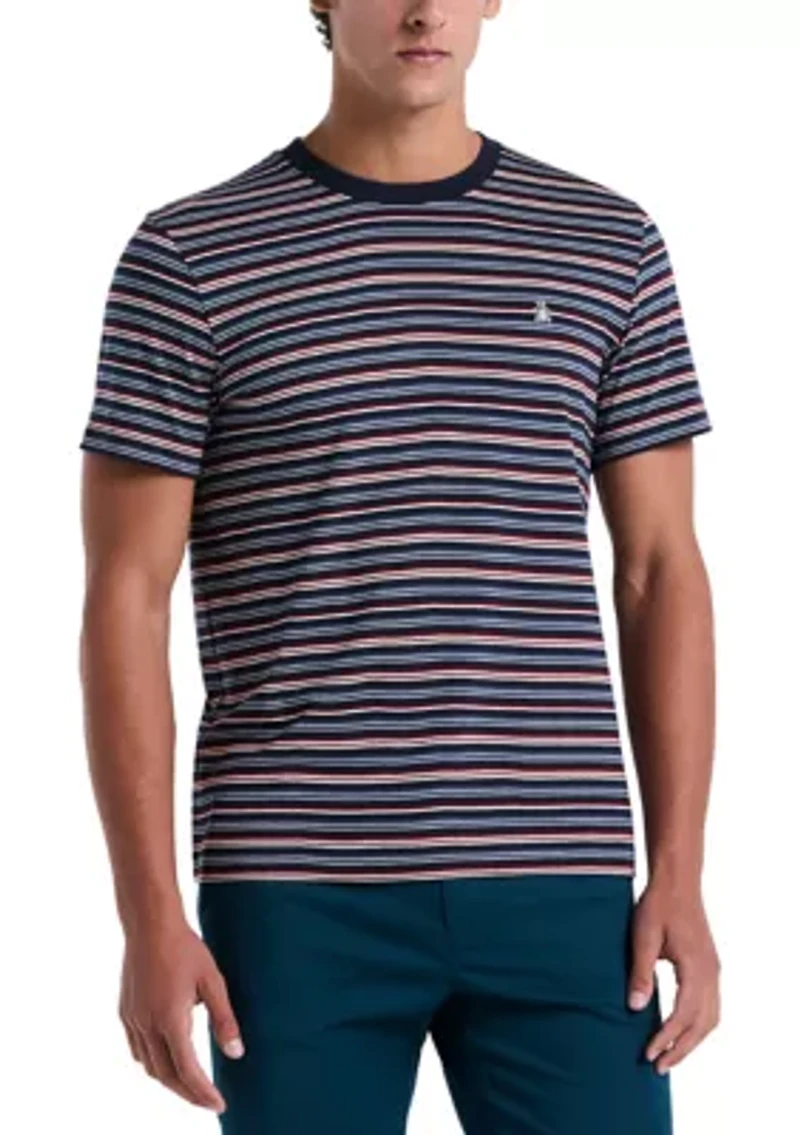 Men's Short Sleeve Striped T-Shirt