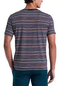 Men's Short Sleeve Striped T-Shirt