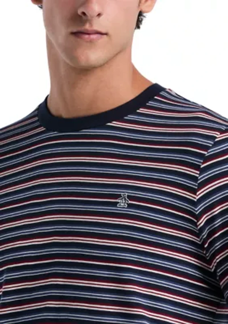 Men's Short Sleeve Striped T-Shirt