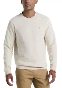 Men's Honeycomb Crew Neck Sweater