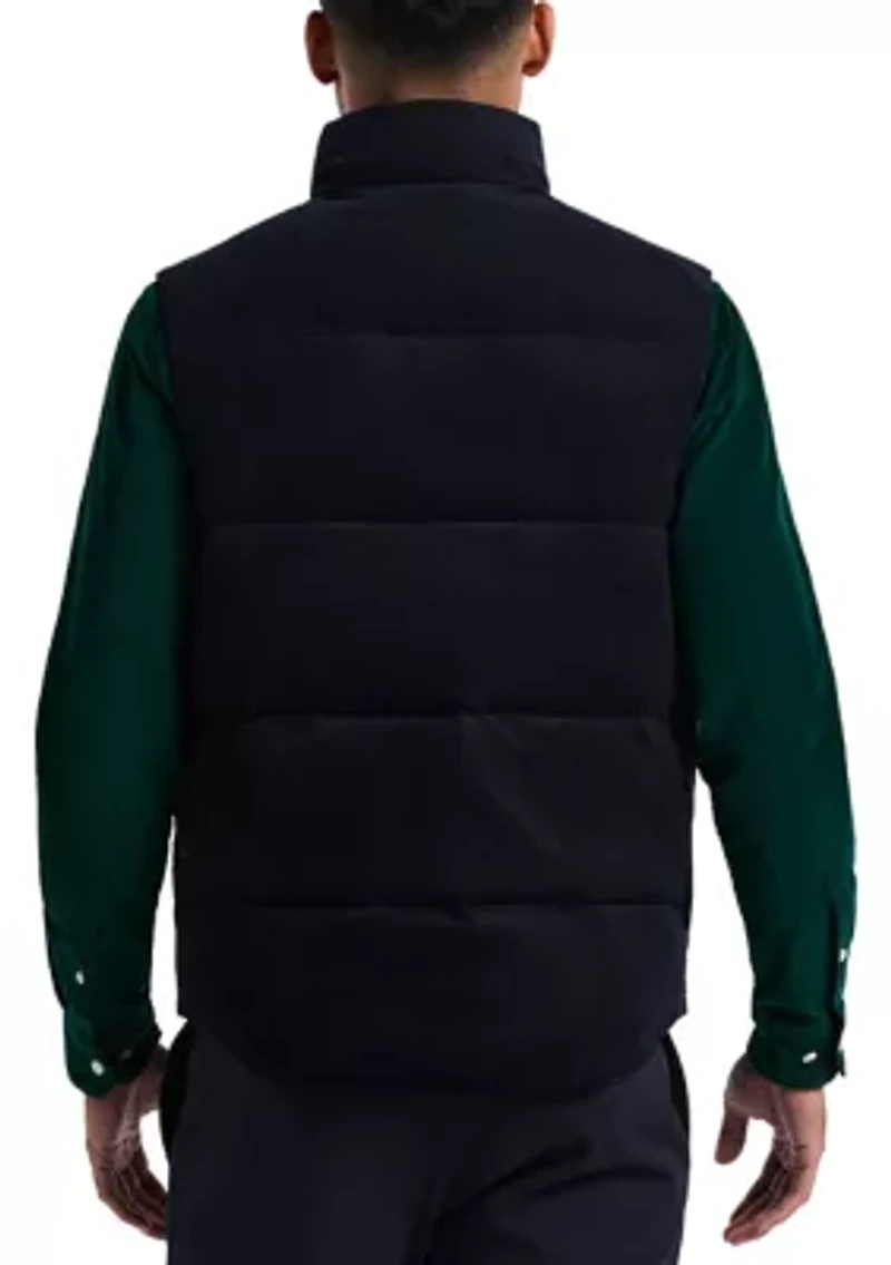 Cotton Reversible Corduroy Puffer Vest