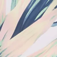 Tropical Print Camp Swim Trunks