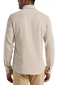 Men's Double Weave Button-Down Shirt