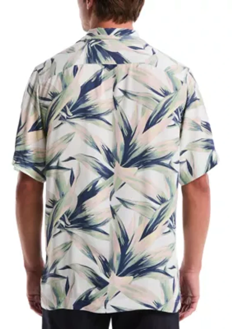 Men's Camp Hookup Succulent Short Sleeve Shirt