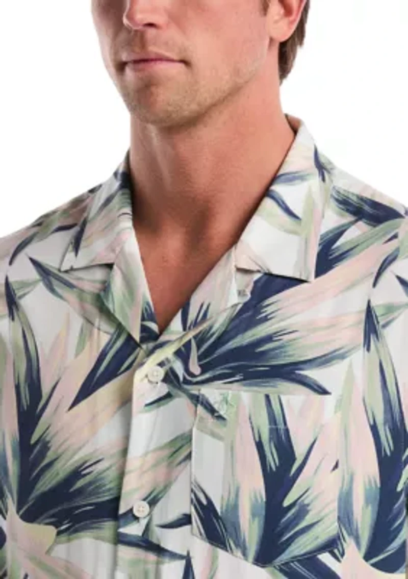 Men's Camp Hookup Succulent Short Sleeve Shirt