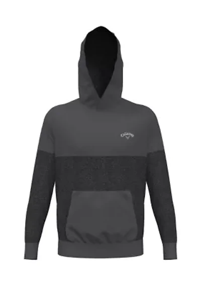 Men's Color Block Performance Pullover Golf Hoodie