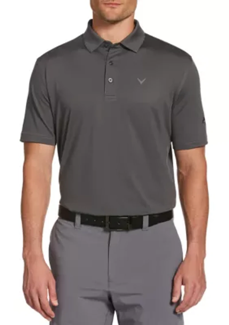 Pro Spin Fine Line Short Sleeve Golf Polo Shirt