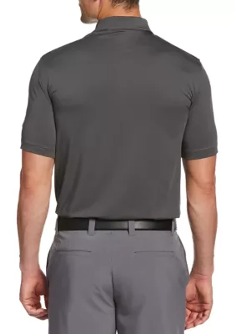 Pro Spin Fine Line Short Sleeve Golf Polo Shirt