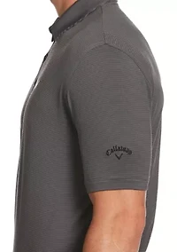 Pro Spin Fine Line Short Sleeve Golf Polo Shirt