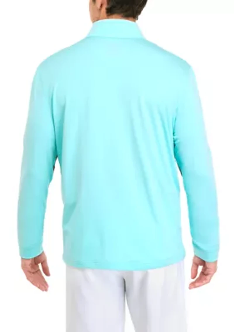 Men's Ultra Light Aquapel® 1/4 Zip Golf Pullover Sweatshirt