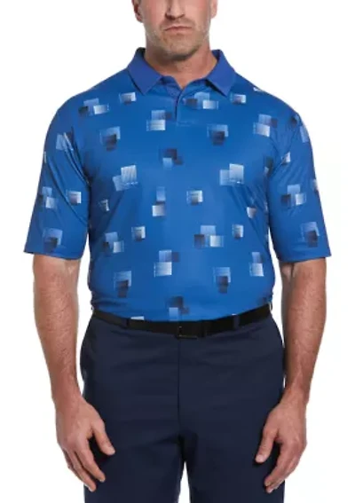 Big & Tall Printed Polo Shirt