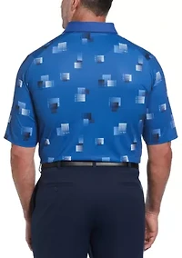 Big & Tall Printed Polo Shirt